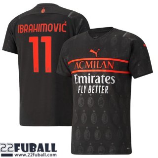 Fussball Trikots AC Mailand Ausweichtrikot Herren 21 22 Ibrahimovic 11