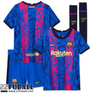 Fussball Trikots Barcelona Ausweichtrikot Kinder 21 22