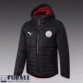 Daunenjacke Manchester City Schwarz Herren 21 22 DD08