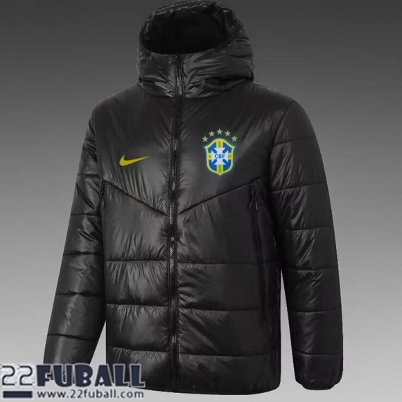 Daunenjacke Brasilien Schwarz Herren 21 22 DD09