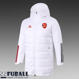 Daunenjacke Arsenal Weiß Herren 21 22 DD13