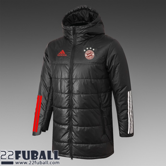 Daunenjacke Bayern Munchen Schwarz Herren 21 22 DD14