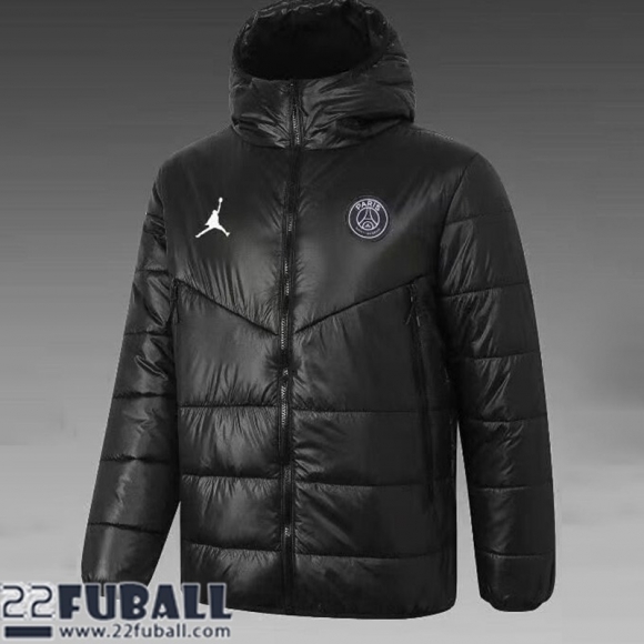 Daunenjacke PSG Paris Schwarz Herren 21 22 DD17