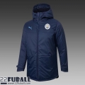 Daunenjacke Manchester City Blau Herren 21 22 DD25