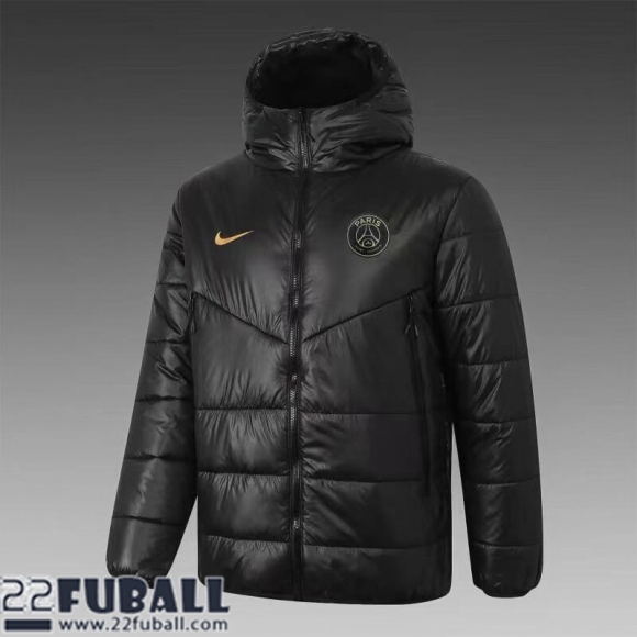 Daunenjacke PSG Paris Schwarz Herren 21 22 DD38