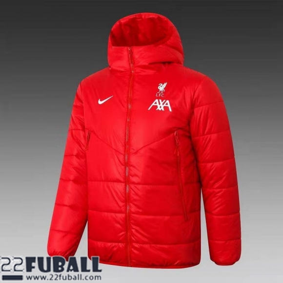 Daunenjacke Liverpool rot Herren 21 22 DD41