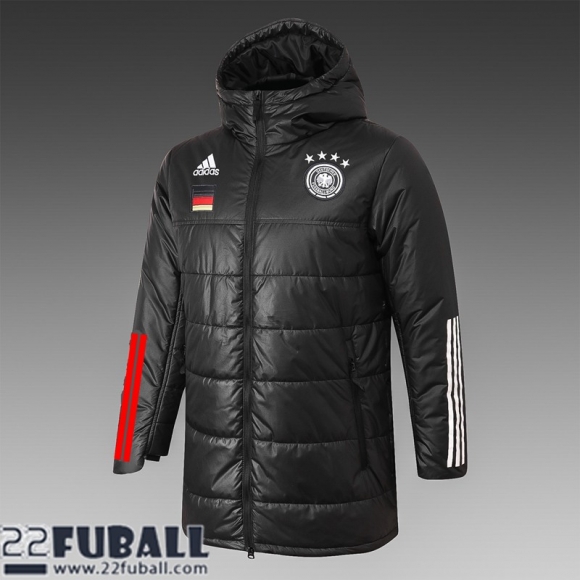 Daunenjacke Deutschland Schwarz Herren 21 22 DD61