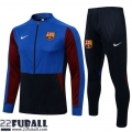 Sweatjacke Barcelona blau - dunkelblau Herren 21 22 JK143