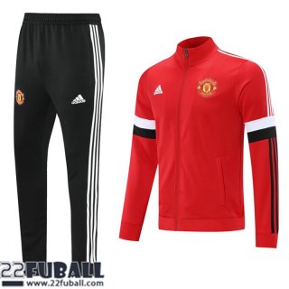 Sweatjacke Manchester United rot Herren 21 22 JK160