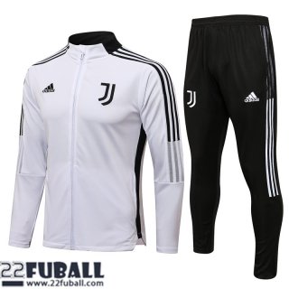 Sweatjacke Juventus Weiß Herren 21 22 JK201