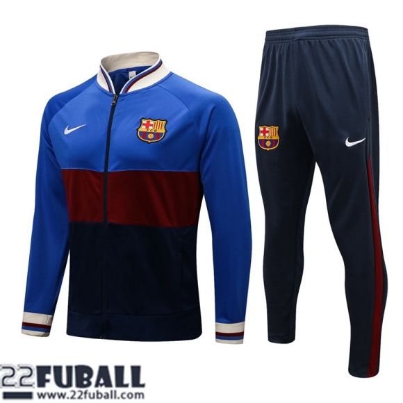 Sweatjacke Barcelona Dunkelblau Herren 21 22 JK202