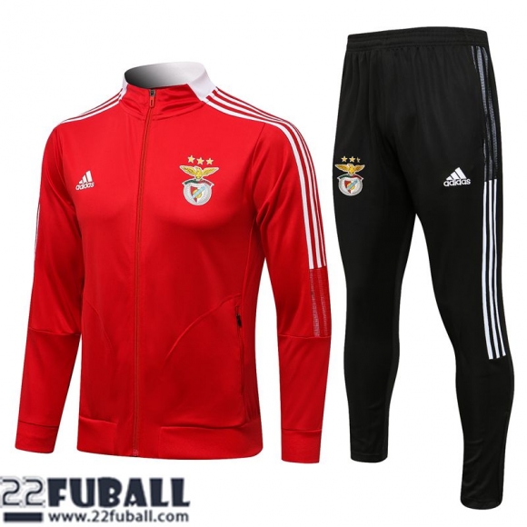 Sweatjacke Benfica rot Herren 21 22 JK207