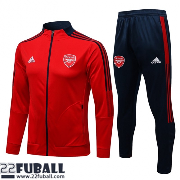 Sweatjacke Arsenal rot Herren 21 22 JK209