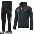 Sweatjacke Kapuzen Bayern Munchen Grau Herren 21 22 JK237