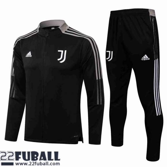 Sweatjacke Juventus Schwarz Herren 21 22 JK247