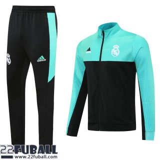 Sweatjacke Real Madrid Dunkelblau Herren 21 22 JK268