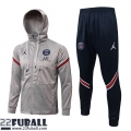 Sweatjacke Kapuzen Jordan Grau Herren 21 22 JK290