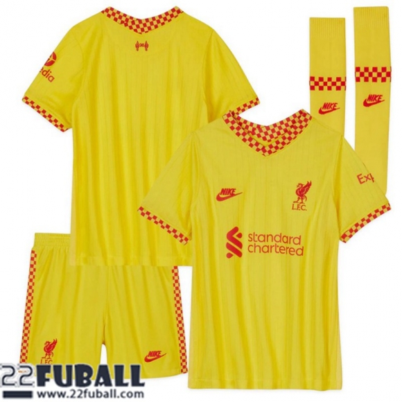 Fussball Trikots Liverpool Ausweichtrikot Kinder 21 22