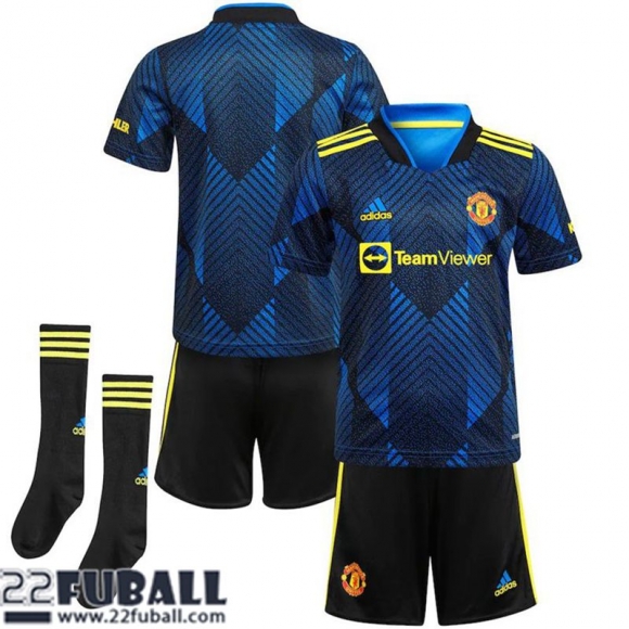 Fussball Trikots Manchester United Ausweichtrikot Kinder 21 22