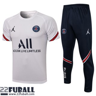 T-Shirt PSG Paris Weiß Herren 21 22 PL155