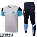 T-Shirt Olympique Marseille Weiß Herren 21 22 PL160