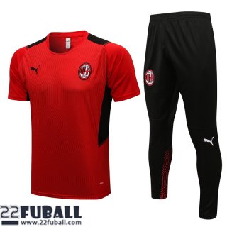 T-Shirt AC Mailand rot Herren 21 22 PL195