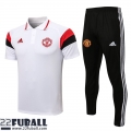 Poloshirts Manchester United Weiß Herren 21 22 PL201