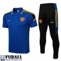 Poloshirts Manchester United Blau Herren 21 22 PL202