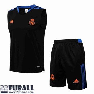 Sans manches Real Madrid Schwarz Herren 21 22 PL226