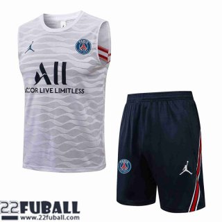 Sans manches PSG Paris Weiß Herren 21 22 PL233