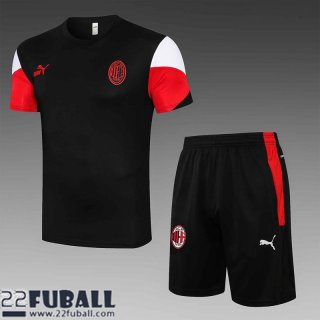 T-shirt AC Mailand Schwarz Herren 21 22 PL238