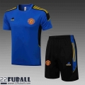 T-shirt Manchester United Blau Herren 21 22 PL247