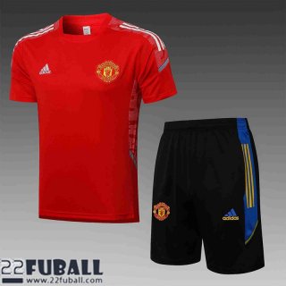 T-shirt Manchester United rot Herren 21 22 PL249