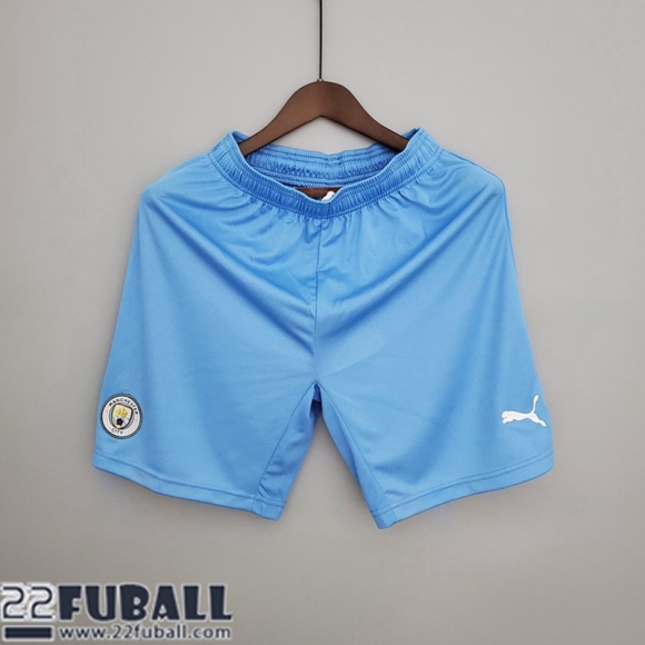 Fussball Shorts Manchester City Heimtrikot Herren 21 22 DK78