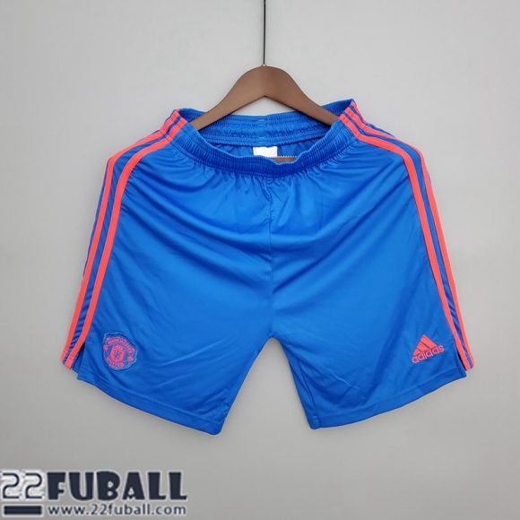 Fussball Shorts Manchester United Auswärtstrikot Herren 21 22 DK80