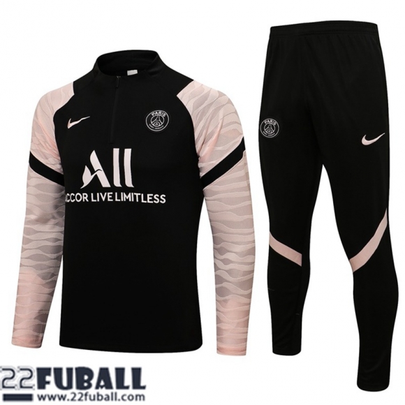 Trainingsanzug PSG Paris Schwarz Herren 21 22 TG136