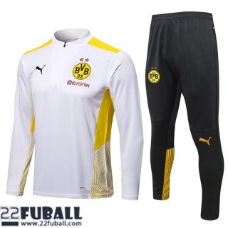 Trainingsanzug Borussia Dortmund Weiß Herren 21 22 TG141