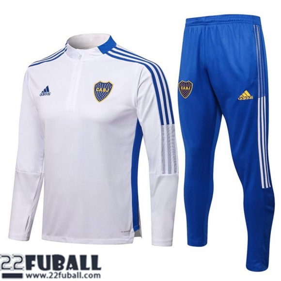 Trainingsanzug Boca Juniors Weiß Herren 21 22 TG143