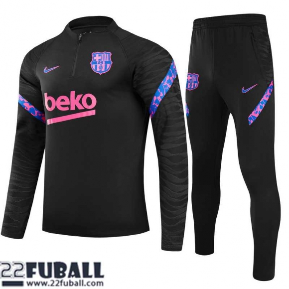 Trainingsanzug Barcelona Schwarz Herren 21 22 TG150