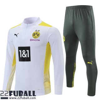 Trainingsanzug Borussia Dortmund Weiß Herren 21 22 TG152