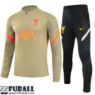 Trainingsanzug Liverpool gelber Tempel Herren 21 22 TG155