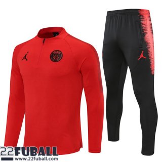 Trainingsanzug PSG Paris rot Herren 21 22 TG181