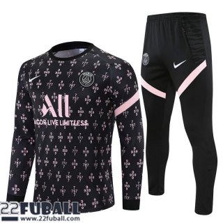 Trainingsanzug PSG Paris Schwarz Herren 21 22 TG188