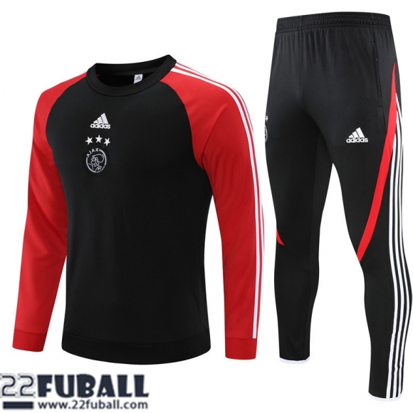 Trainingsanzug Ajax Schwarz Herren 21 22 TG222