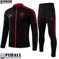 Sweatjacke Manchester United Schwarz Kinder 21 22 TK100