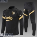 Trainingsanzug Barcelona Schwarz Kinder 21 22 TK115