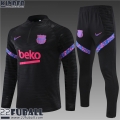 Trainingsanzug Barcelona Schwarz Kinder 21 22 TK121