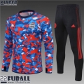 Trainingsanzug Bayern Munchen rot blau Kinder 21 22 TK123