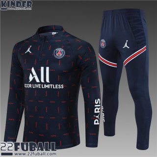 Trainingsanzug PSG Paris Blau Kinder 21 22 TK147