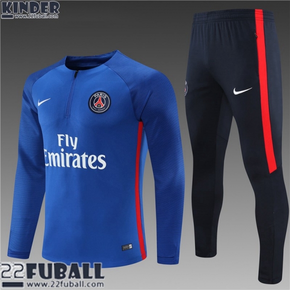 Trainingsanzug PSG Paris Blau Kinder 21 22 TK176